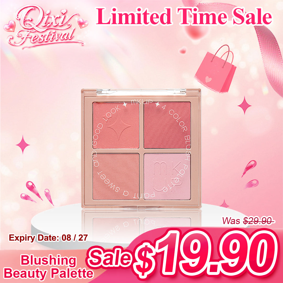 MKUP Blushing Beauty Palette | Limited Time Flash Sale