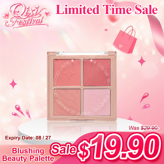 MKUP Blushing Beauty Palette | Limited Time Flash Sale