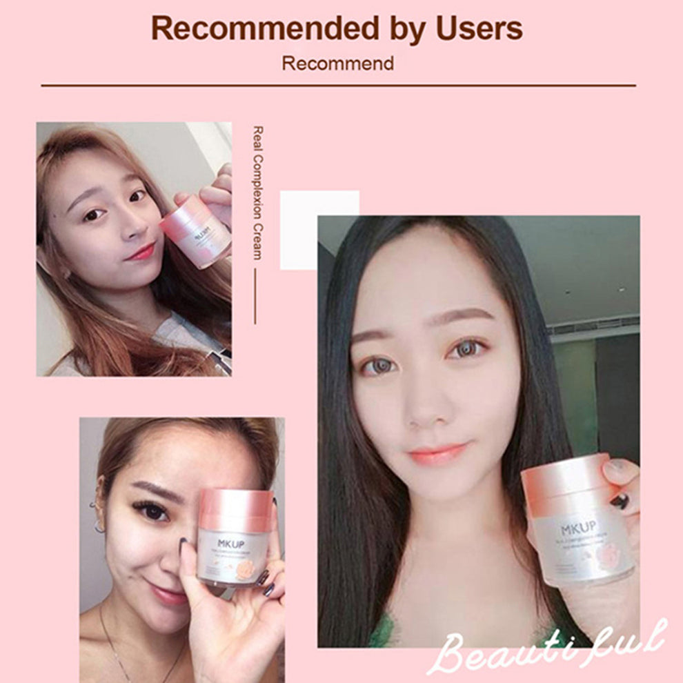 MKUP Real Complexion Cream 30ML- Lightweight Natural Coverage ...