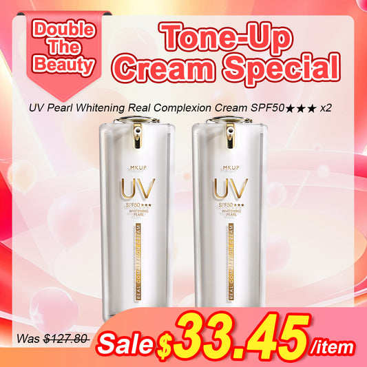 MKUP Pearl Real Complexion Cream 30ml x2