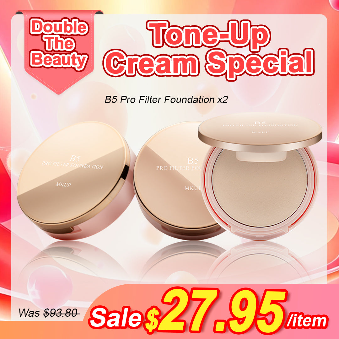 MKUP B5 Pro Filter Foundation x2