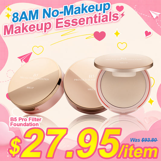 MKUP B5 Pro Filter Foundation x2