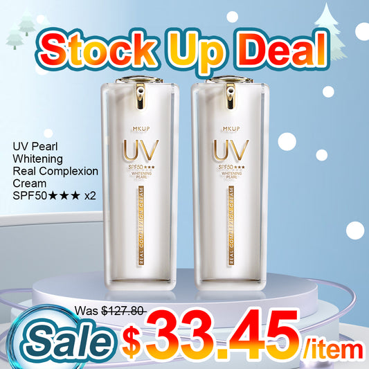 MKUP Pearl Real Complexion Cream 30ml x2