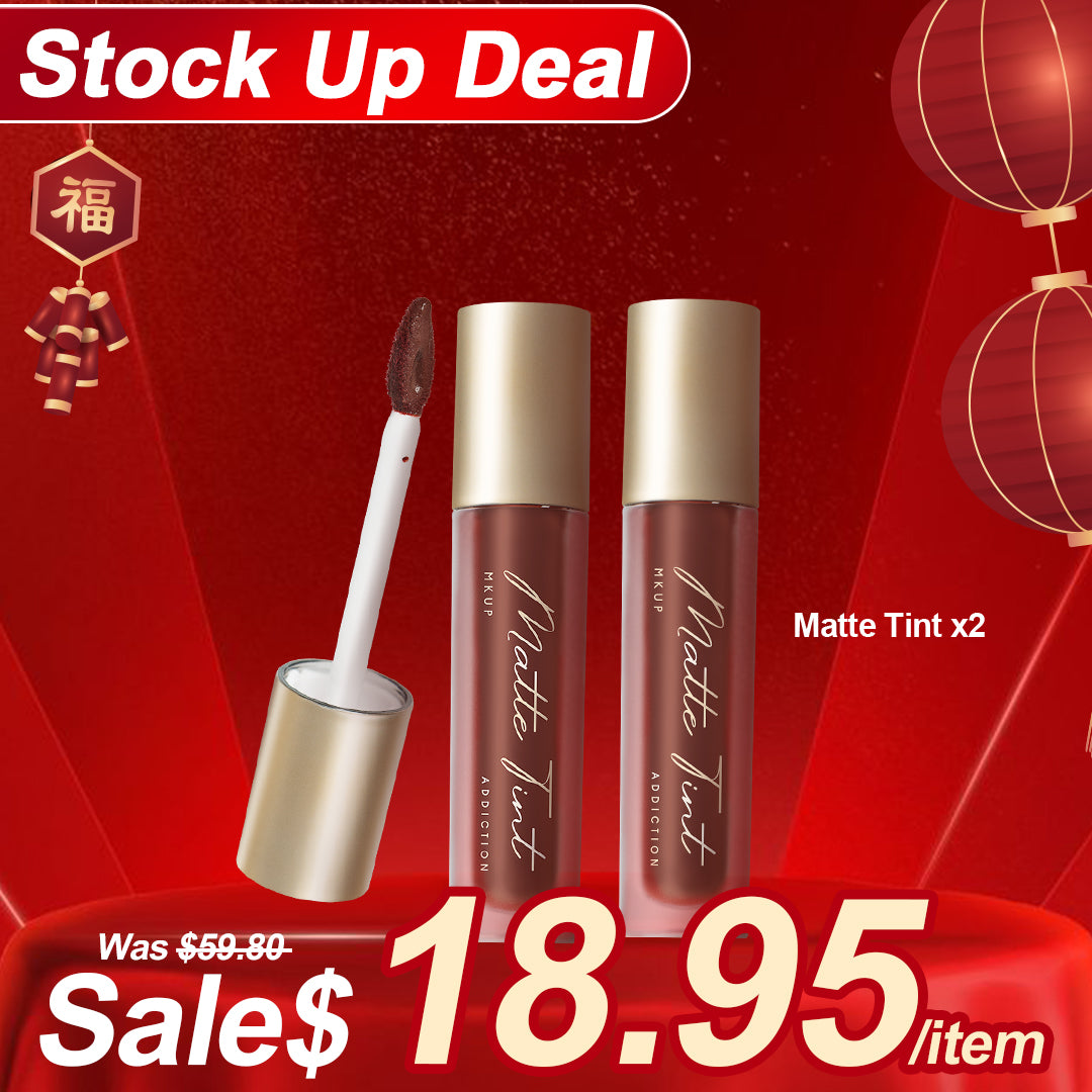 MKUP Matte Lip Tint x2