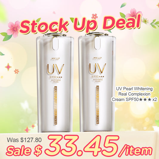 MKUP Pearl Real Complexion Cream 30ml x2