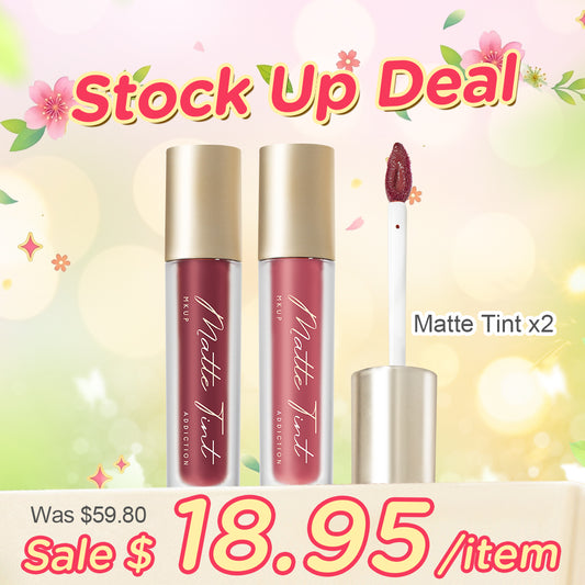 MKUP Matte Lip Tint x2