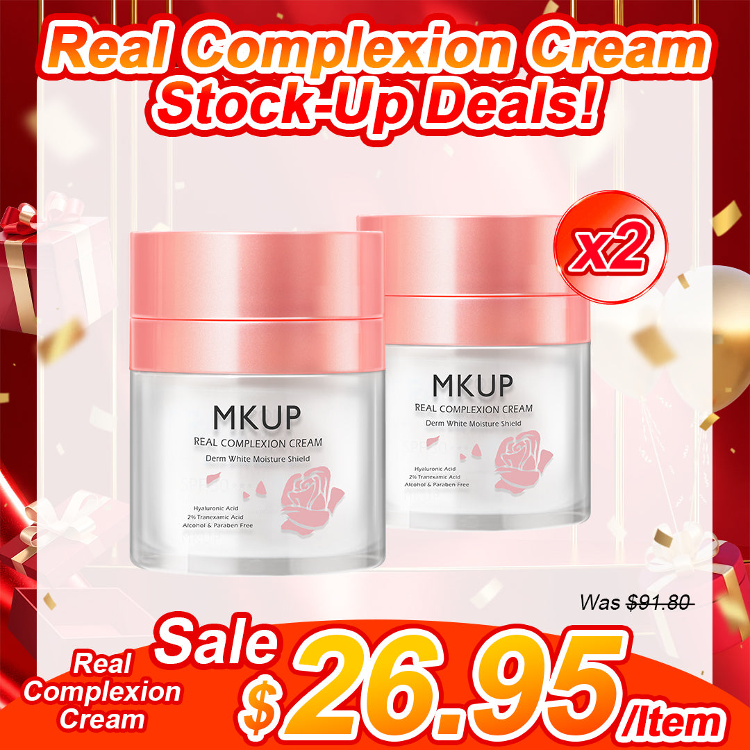 MKUP Real Complexion Cream 30ML x2 | Stock-Up Deals