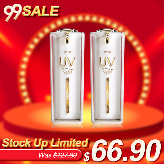 MKUP Pearl Real Complexion Cream 30ml x2