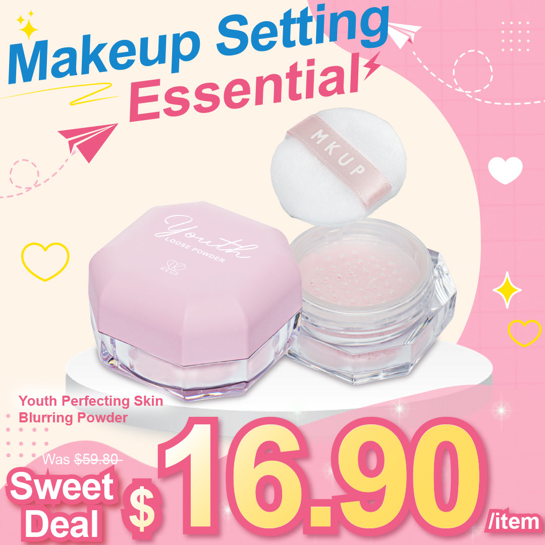 MKUP Youth Perfecting Skin Blurring Powder x2