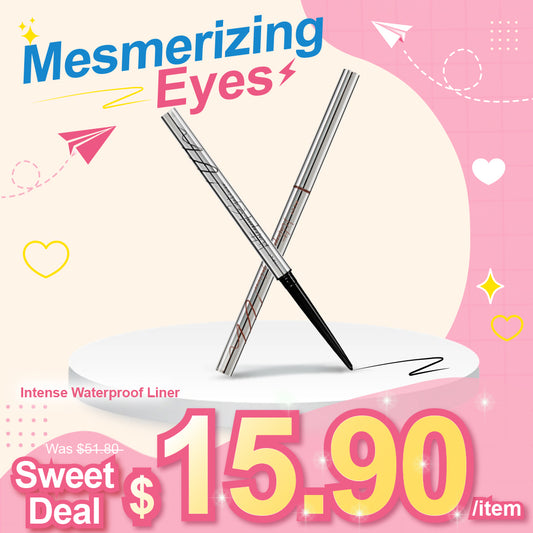 MKUP Intense Waterproof Liner x2