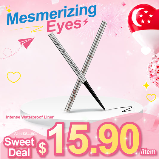 MKUP Intense Waterproof Liner x2