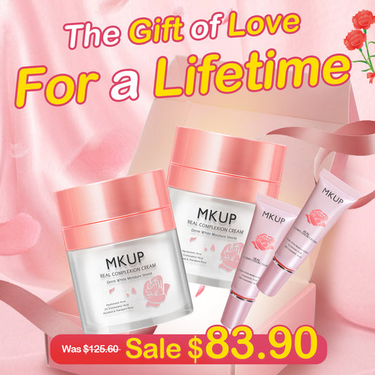 MKUP Real Complexion Cream -30ml x2【Free】Real Complexion Cream -10ml x2