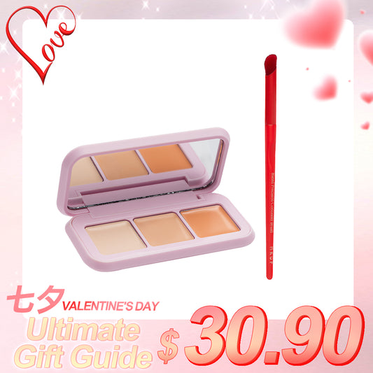 MKUP Xiu Xiu Concealer Palette + Concealer Brush
