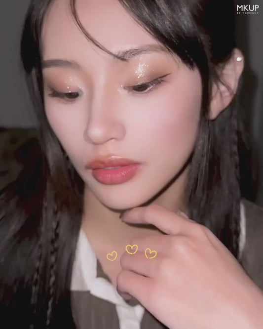 MKUP 18 Chocolate Temptation Eye Palette + Mascara/Eyeliner